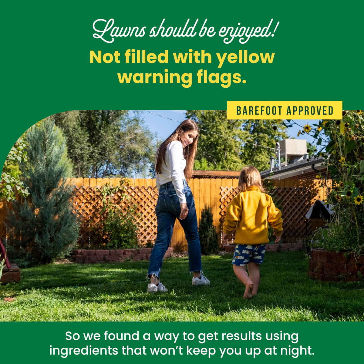 Sunday Northwest Seed + Feed covers up to 1,500 sq ft for full lawn revitalization.