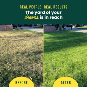 SUNDAY Sprayer attachment included for fast, accurate lawn treatment.