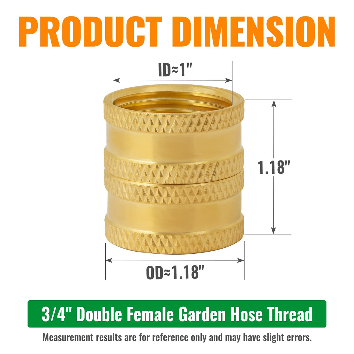 SUNGATOR brass construction highlights durability and corrosion resistance
