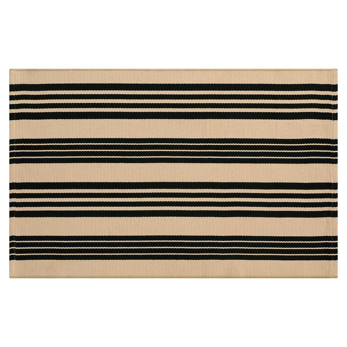 Sungea door mat offers two-sided use for extended life.