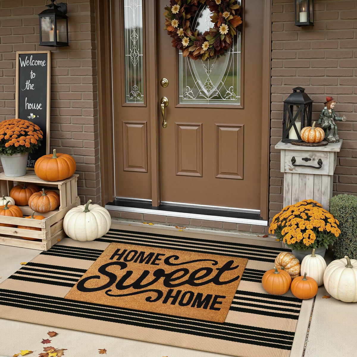 Sungea durable outdoor indoor rug suitable for entryways and balconies.