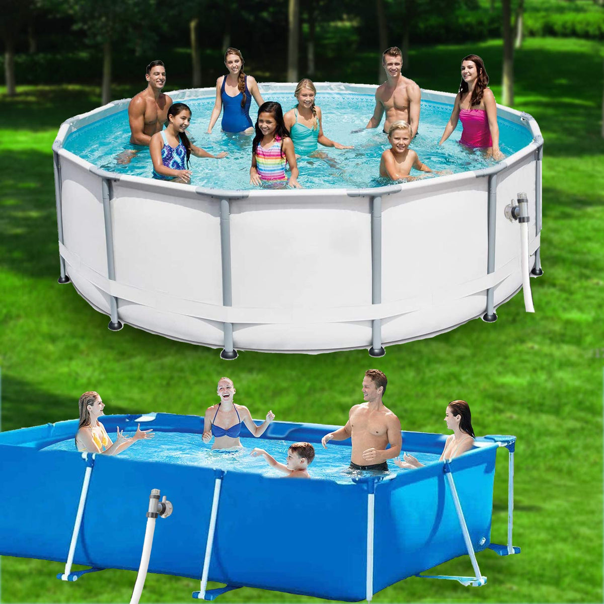 SUNGIFT 25076RP durable silicone material shown for long lasting pool seals