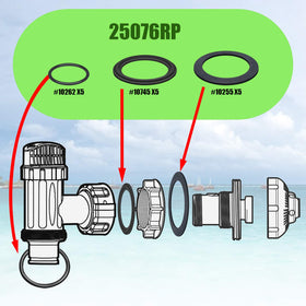 SUNGIFT 25076RP fittings 1-1/2in image demonstrates precise fit for smooth operation