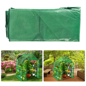 SUNGIFT Walk-in Greenhouse outdoor placement in garden settings