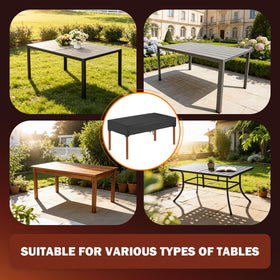 SUNICO 60x38x6 size fit for rectangular outdoor tables