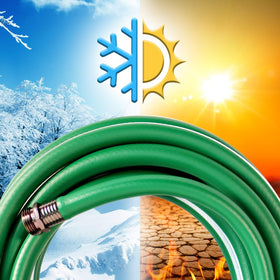 Sunifier all-weather flexible hose remains reliable in heat and cold.