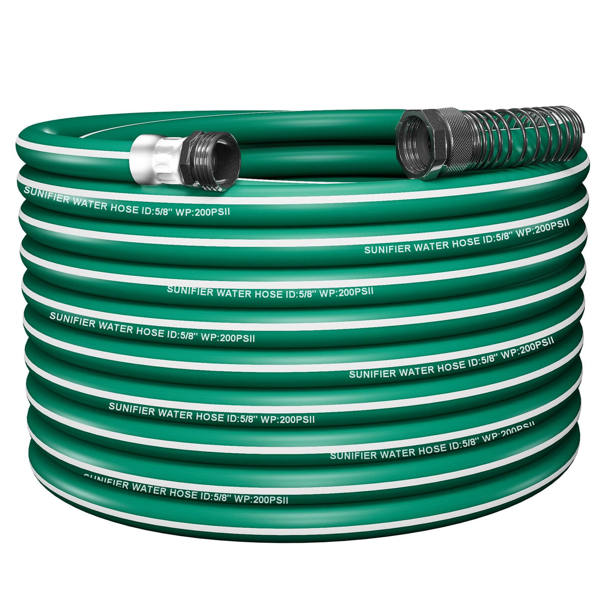 Sunifier heavy-duty garden hose 100ft flexible design for easy garden watering