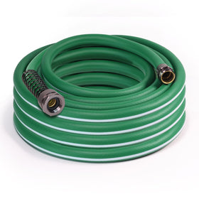 Sunifier heavy duty garden hose 25ft extension for extended reach while watering beds