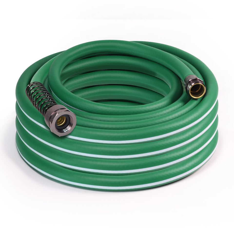 Sunifier heavy duty garden hose 25ft extension for extended reach while watering beds