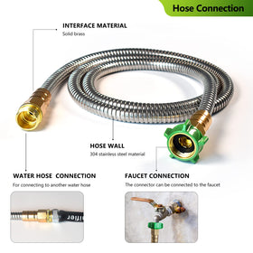 Sunifier hose nozzle close-up showing ergonomic, anti-slip handle for comfortable operation
