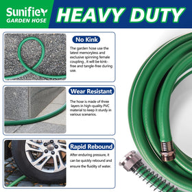 Sunifier hybrid leader aluminum fittings secure leak-free connections for any faucet.