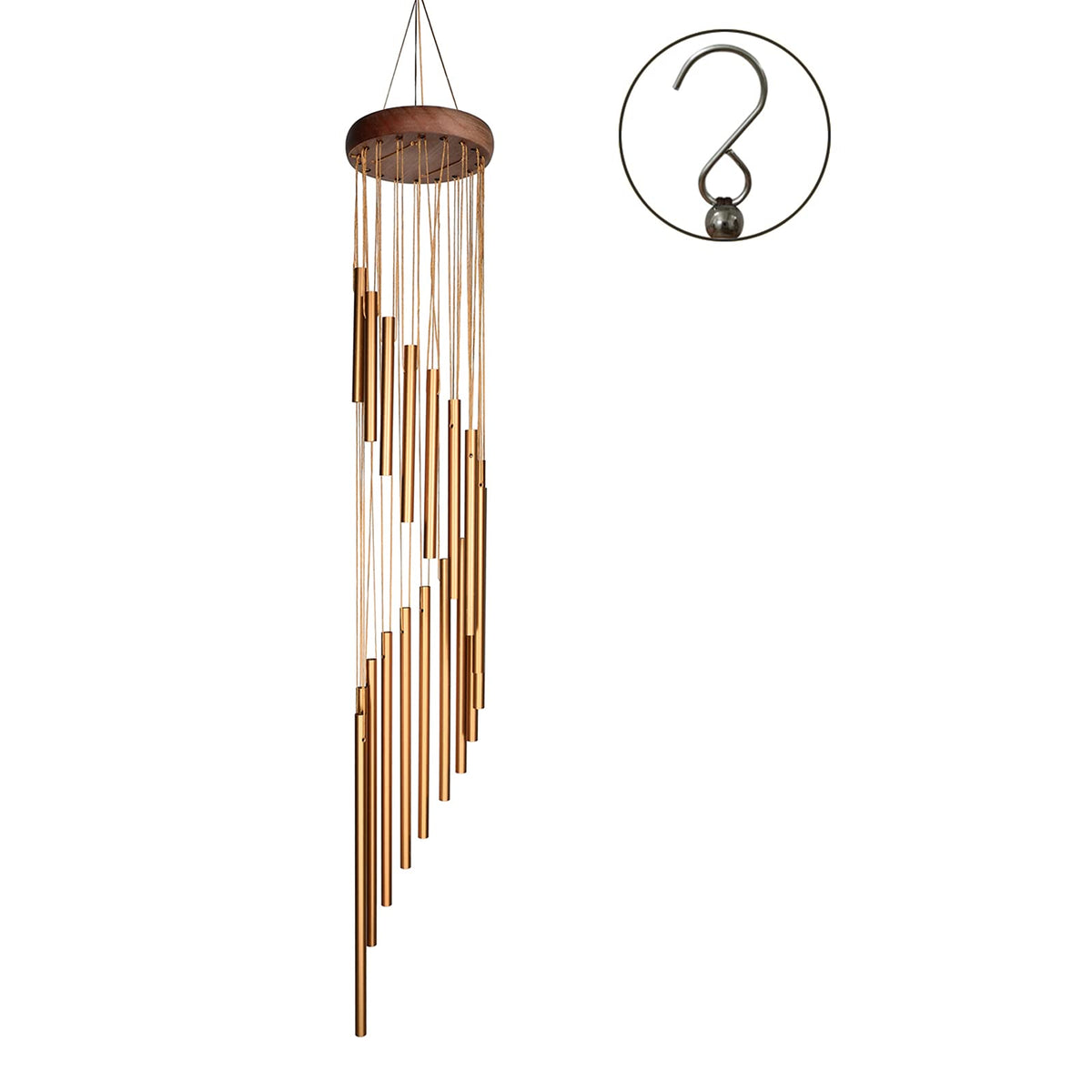 SuninYo memorial wind chimes outdoor 36-inch tubes create a soothing ambience