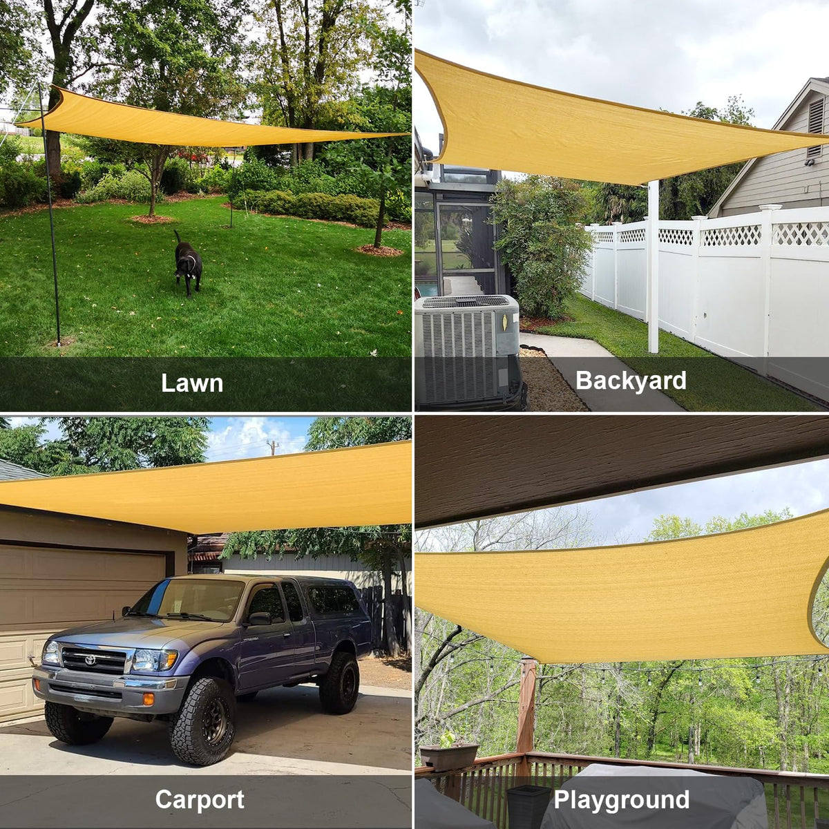 SUNLAX blocks most UV rays while allowing cooling air to circulate.