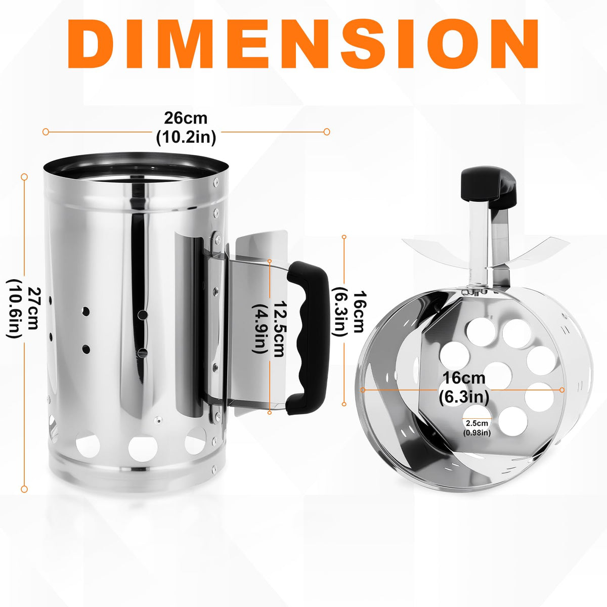 SUNLIFER includes 24 natural fire starters for rapid ignition