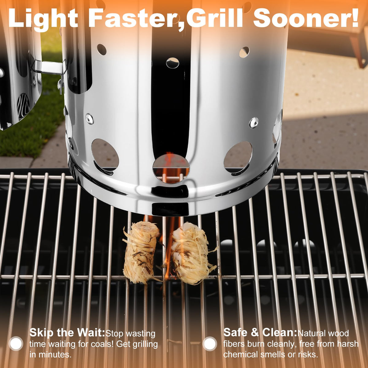 SUNLIFER portable design image for backyard or camping use