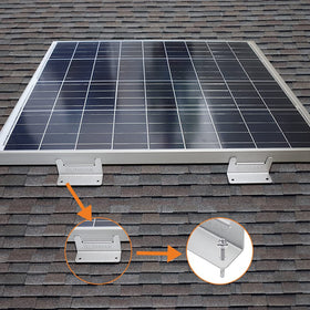 SUNMAK lightweight aluminum Z brackets enable versatile off-grid roof mounting