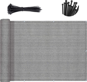 Sunny Guard offers custom size options to fit different balcony rails and fences.