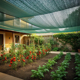 Sunny Guard dog kennel shade for sunny days