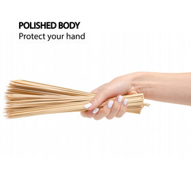 Sunnyam eco-friendly packaging keeps bamboo skewers plastic-free.