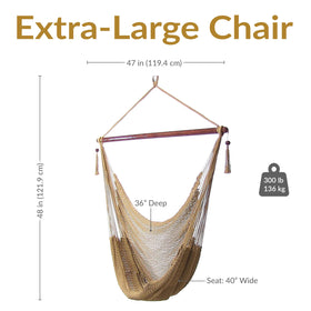 Sunnydaze Decor lightweight chair at 7 lbs for easy repositioning.