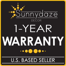 Sunnydaze outdoor fountain setup highlights pest-deterrent water circulation and ambience.