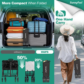 SUNNYFEEL 550L durable metal frame resists rust for long-term outdoor readiness