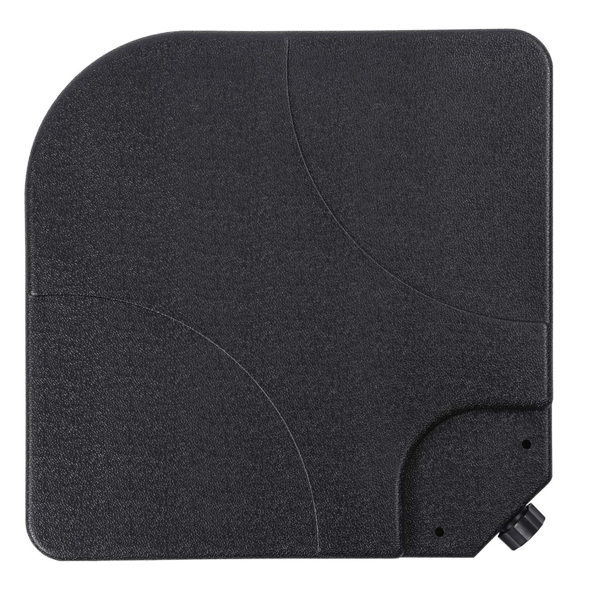 Sunnyglade base features U locking for secure umbrella placement