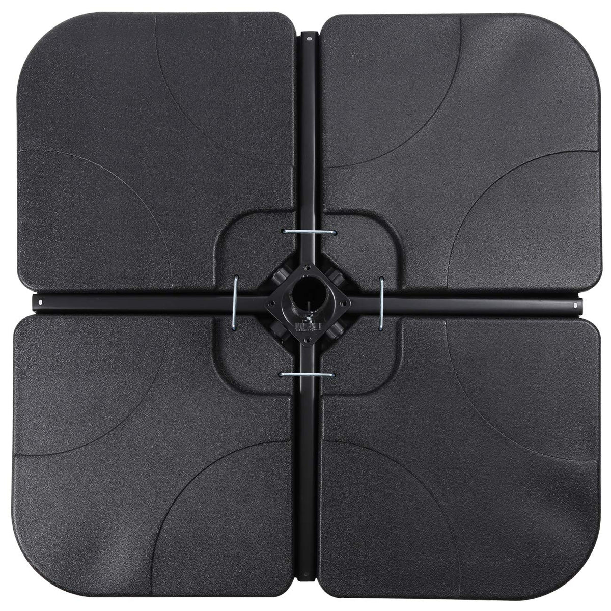 Sunnyglade base made of weatherproof HDPE for outdoor use