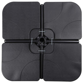 Sunnyglade base made of weatherproof HDPE for outdoor use