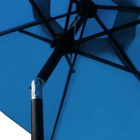 Sunnyglade fade-resistant polyester fabric keeps blue shade vibrant