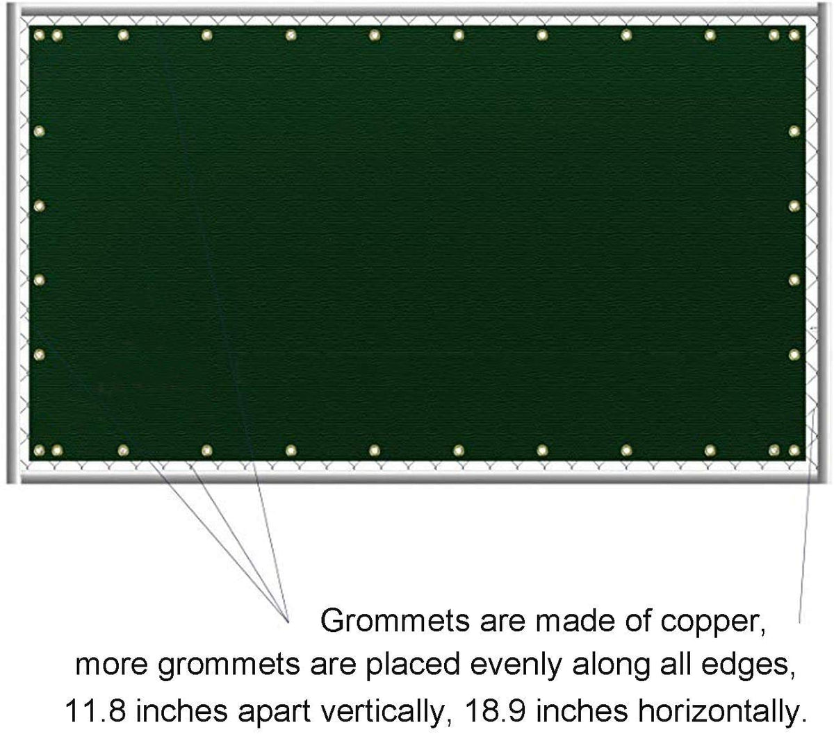 Sunnyglade green privacy mesh ideal for yards, gardens, and patios.