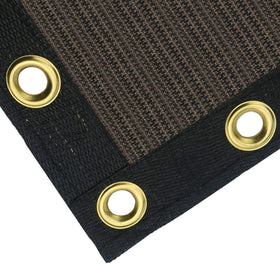 Sunnyglade heavy-duty mesh fabric with copper grommets withstands wind and weather