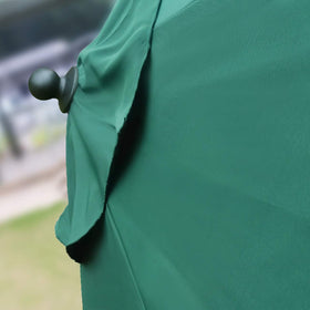 Sunnyglade lightweight aluminum pole resists rust and makes storage easier.