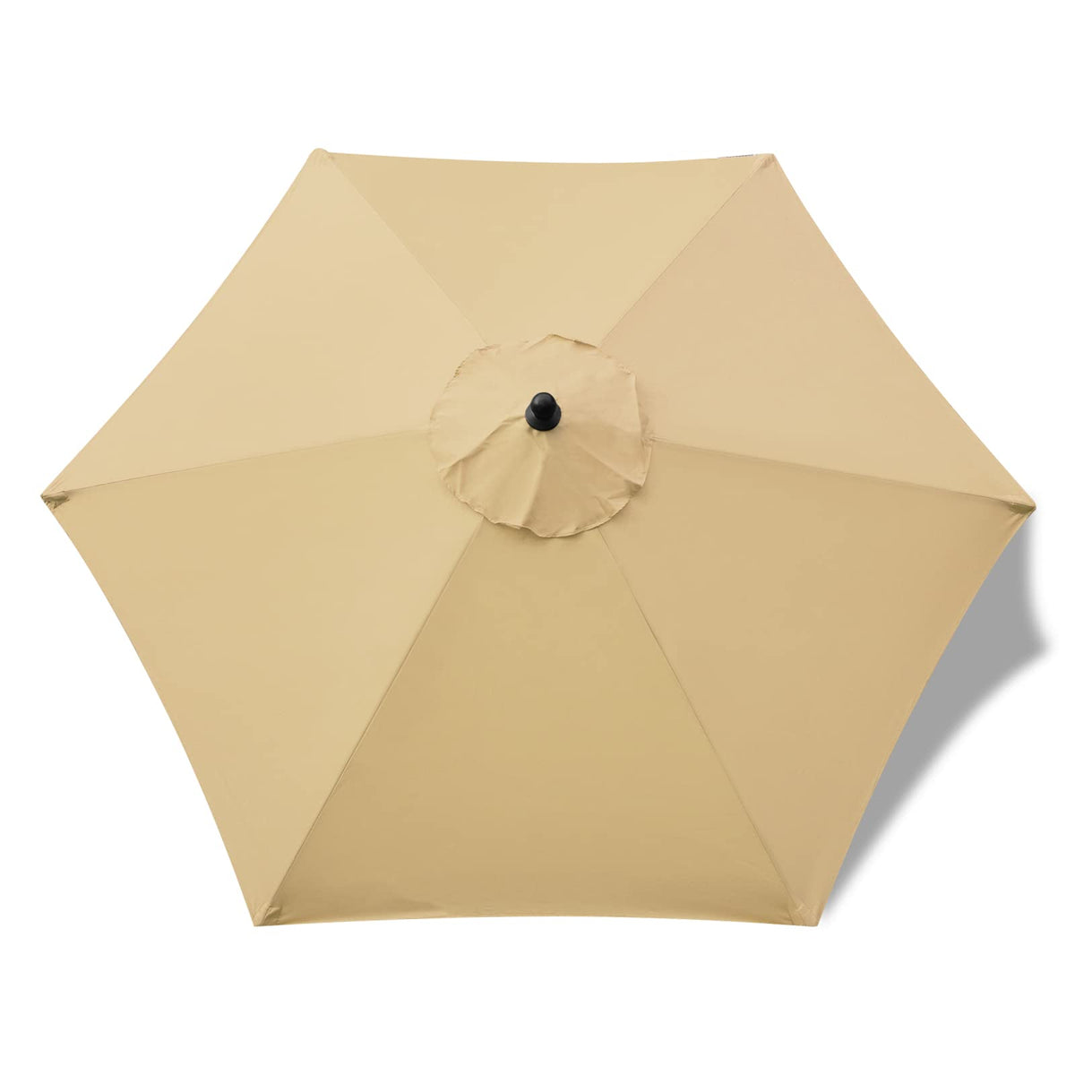 Sunnyglade universal canopy fits 7.5ft six rib umbrellas.