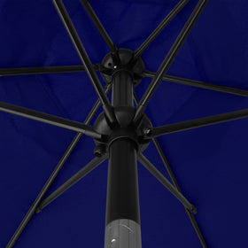 Sunnyglade vented-top design promotes breeze and cooling shade.