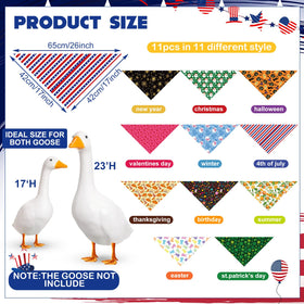 Sunnymove 23-inch adjustable goose bandana ensures comfy fit.