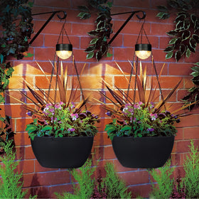 SUNNYPARK 28-inch hanging basket chain enables sturdy outdoor hangs