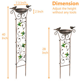 SUNNYPARK bronze-finish trellis showcasing weatherproof outdoor elegance