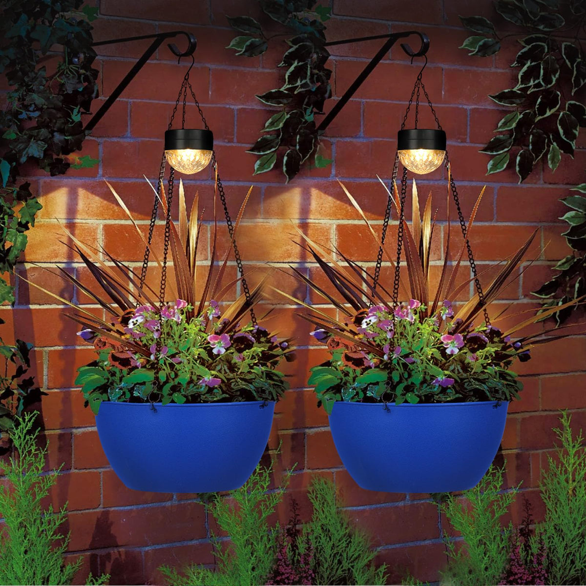 SUNNYPARK self-watering planter includes drain plug to prevent over-watering