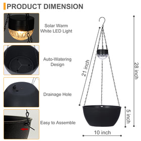 SUNNYPARK drain hole plug prevents overwatering for healthier plants