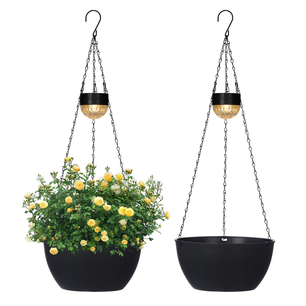 SUNNYPARK self-watering planter base supports lush growth with easier care