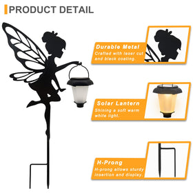 SUNNYPARK garden decor angel path lights guide guests with gentle glow