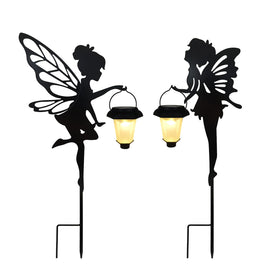 SUNNYPARK garden stake metal angel lights add whimsy and durable outdoor charm