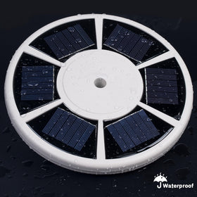 Sunnytech solar flag light with 20 LEDs offers bright, energy-efficient night lighting.