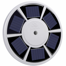 Sunnytech solar flag light top ball assembly illuminates your flag at night.