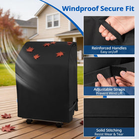 SunPatio fade-stop fabric delivers durable color and year-round protection.