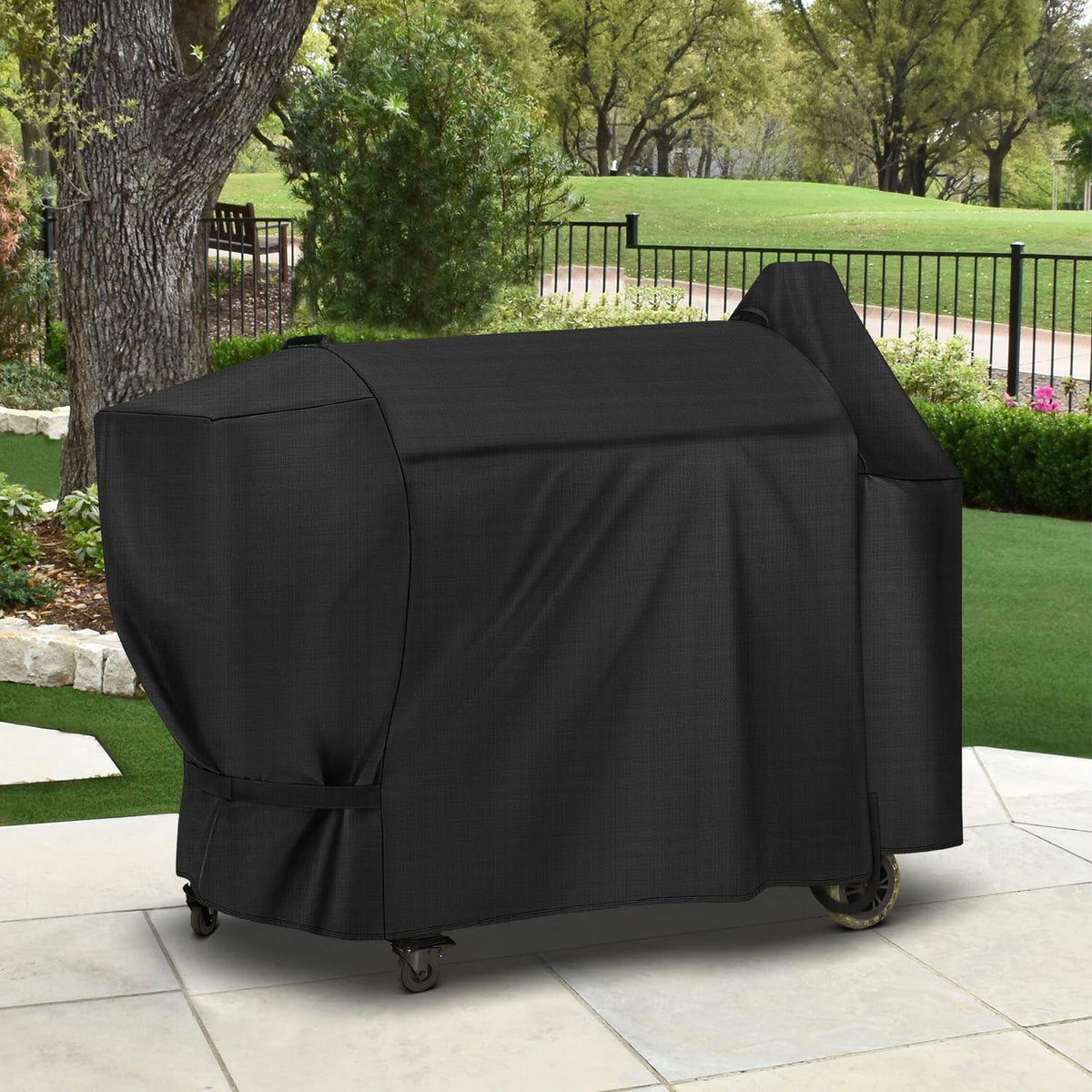 SunPatio all-season protection keeps your pellet grill ready year-round