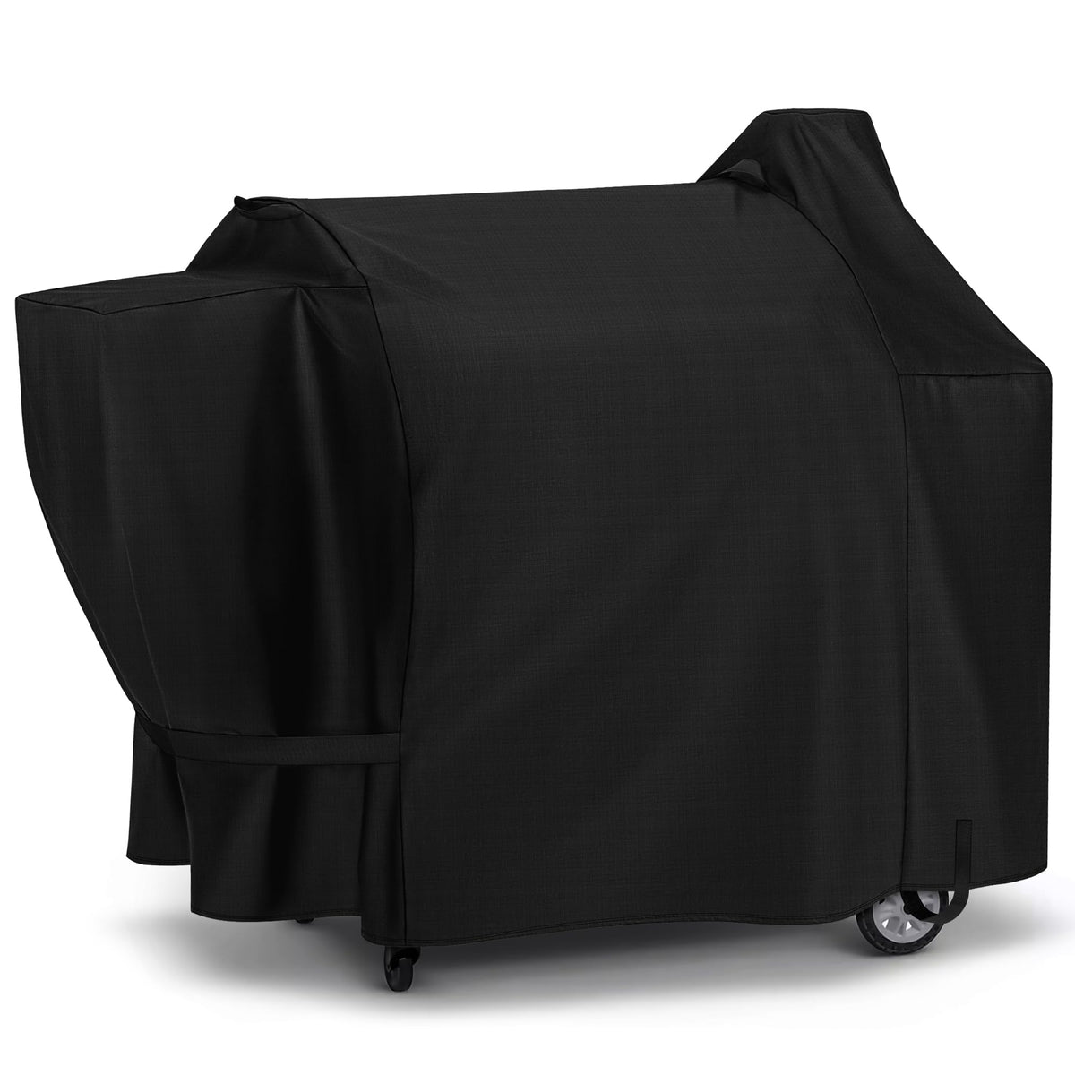 SunPatio pellet grill cover fits Pit Boss 820 Deluxe for year-round protection.
