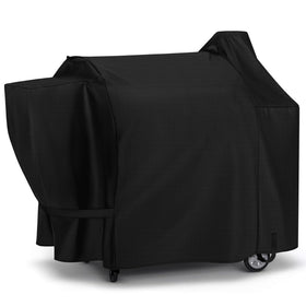SunPatio pellet grill cover fits Pit Boss 820 Deluxe for year-round protection.