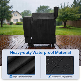 SunPatio wind straps prevent cover from blowing off in wind